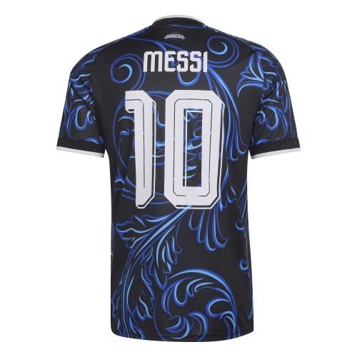 Argentina 26 Away Messi Authentic Jersey