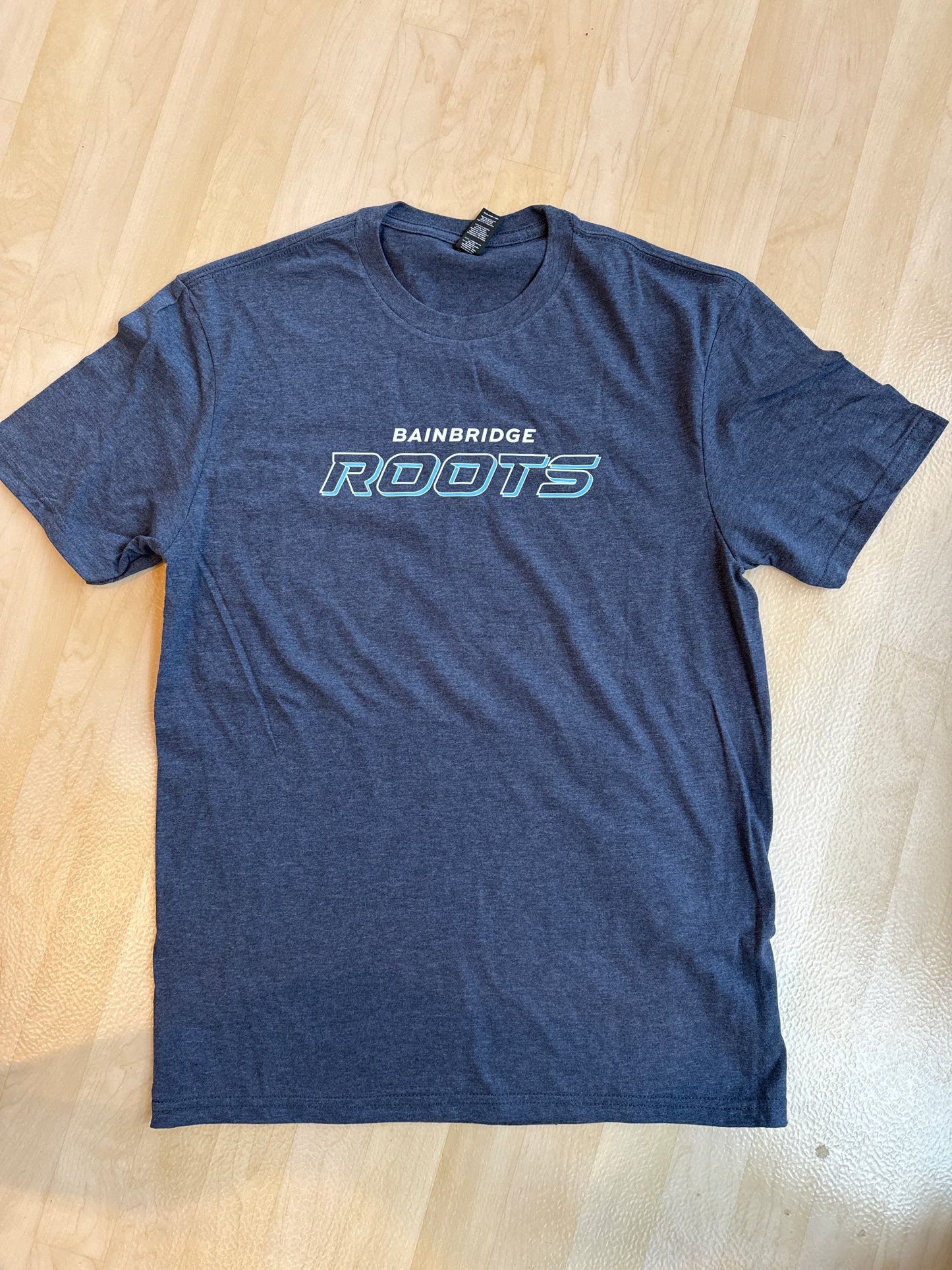 Short Sleeve T-shirt, "Bainbridge Roots" WH/SKY - District PB