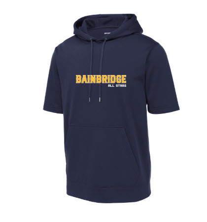 Bainbridge Island Little League ALL STARS Short-Sleeve Hooded Pullover