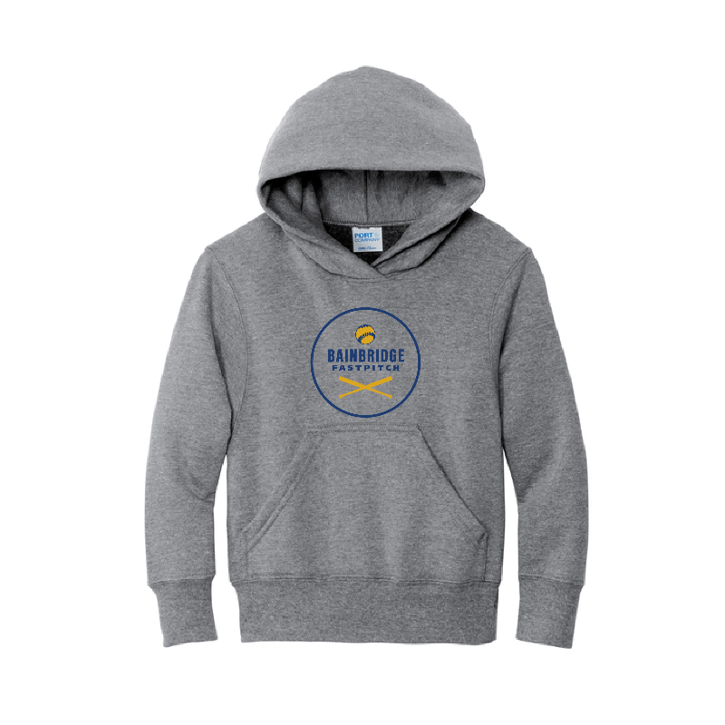 BILL Fastpitch  - Port & Co™ Youth Core Fleece Pullover Hooded Sweatshirt