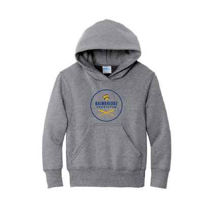 BILL Fastpitch  - Port & Co™ Youth Core Fleece Pullover Hooded Sweatshirt