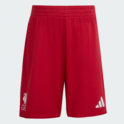 Liverpool FC 25/26 Kids' Striped Home Kit - Adidas