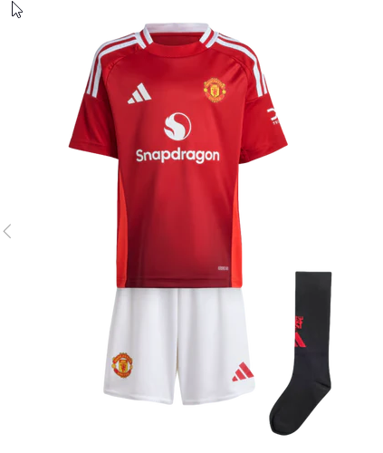 Manchester United FC Home Children's Kit - adidas