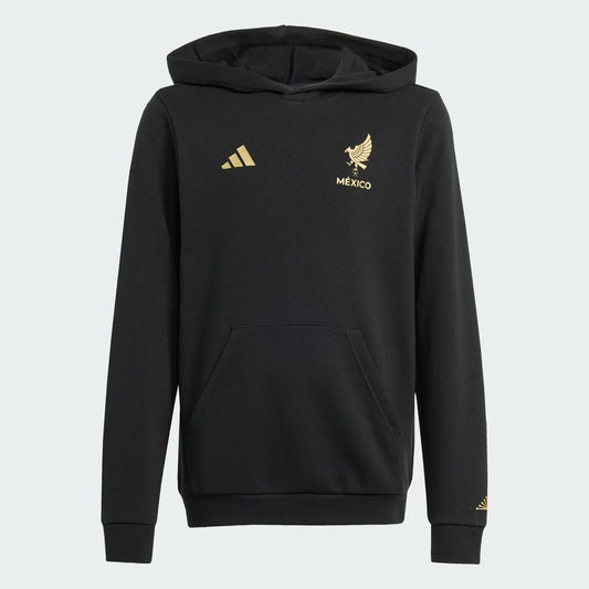 Mexico Gold Soccer YOUTH Hoodie- adidas