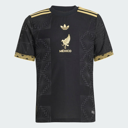 Mexico Gold Soccer YOUTH Jersey - adidas
