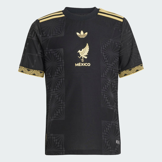 Mexico Gold Soccer YOUTH Jersey - adidas