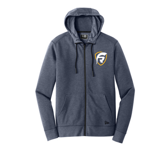 Roots New Era Tri-Blend Fleece Full-Zip Hoodie Crest