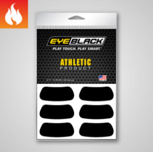 EyeBlack Strips - Black (3 pairs)